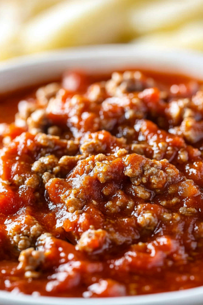 Three Meat Sauce – Easy Olive Garden Copycat