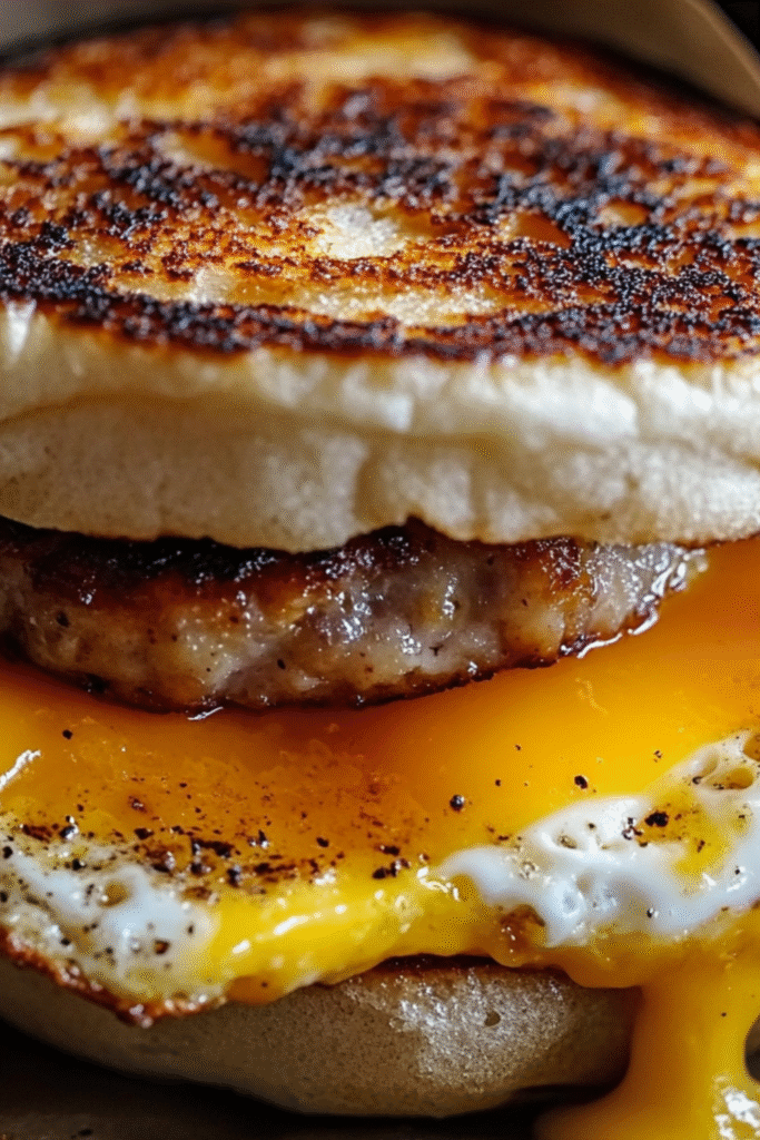Sausage McMuffin – Easy McDonald’s Copycat