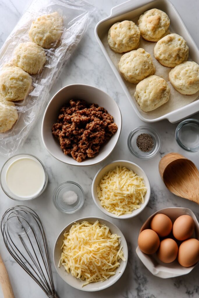 Biscuits and Gravy Casserole Recipe