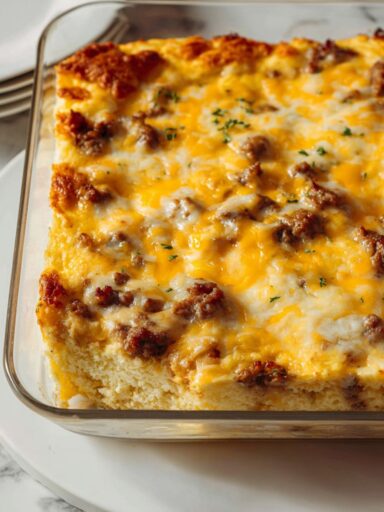 Biscuits and Gravy Casserole Recipe