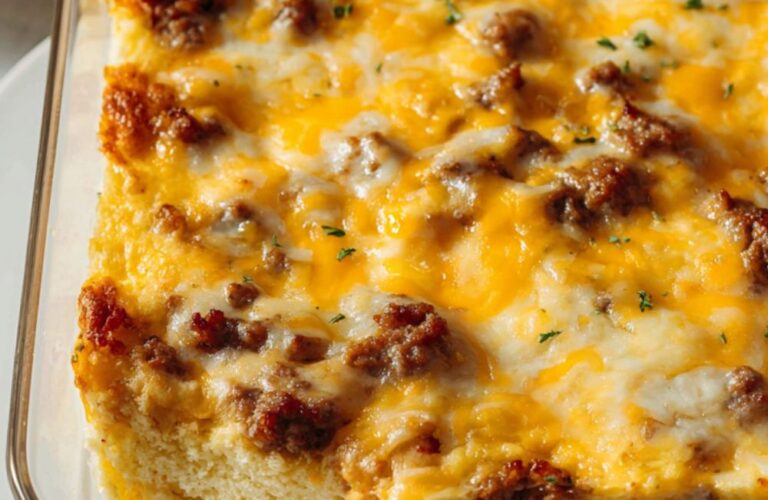 Biscuits and Gravy Casserole Recipe