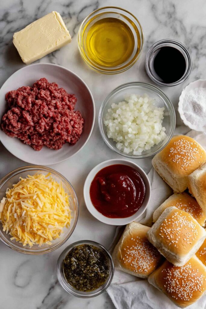 Cheeseburger Sliders Recipe