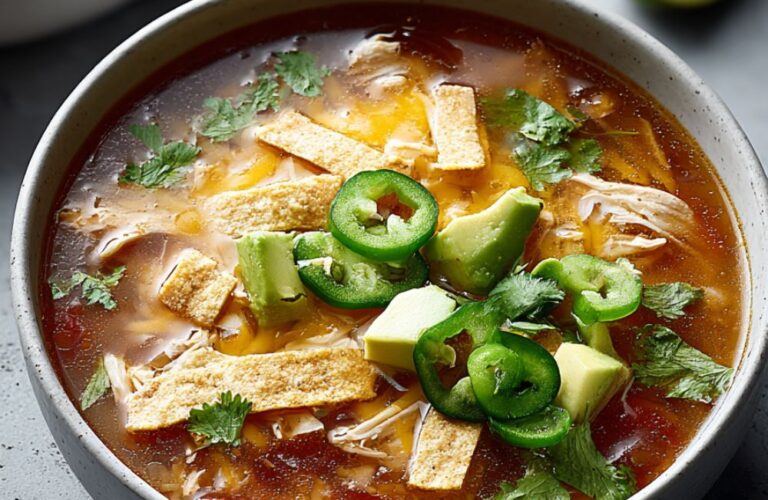 Chicken Tortilla Soup Recipe