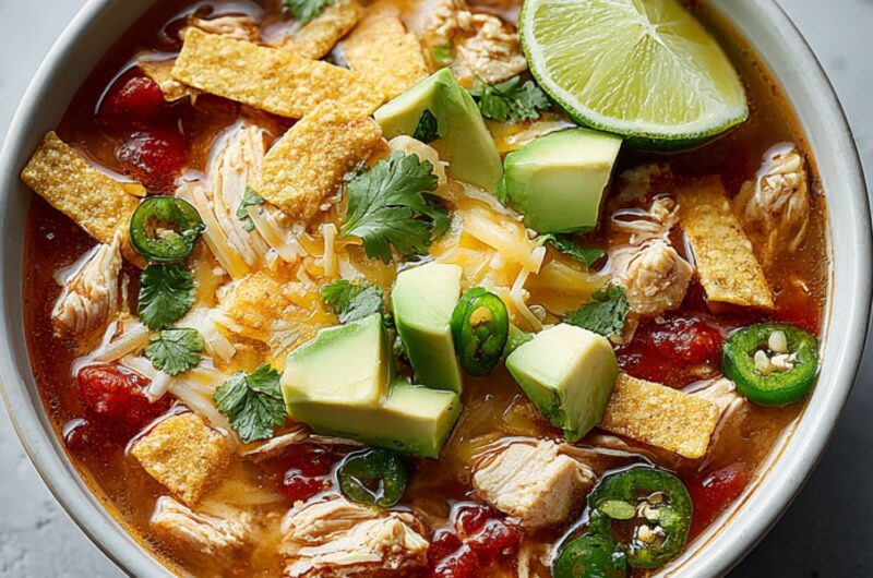 Chicken Tortilla Soup Recipe