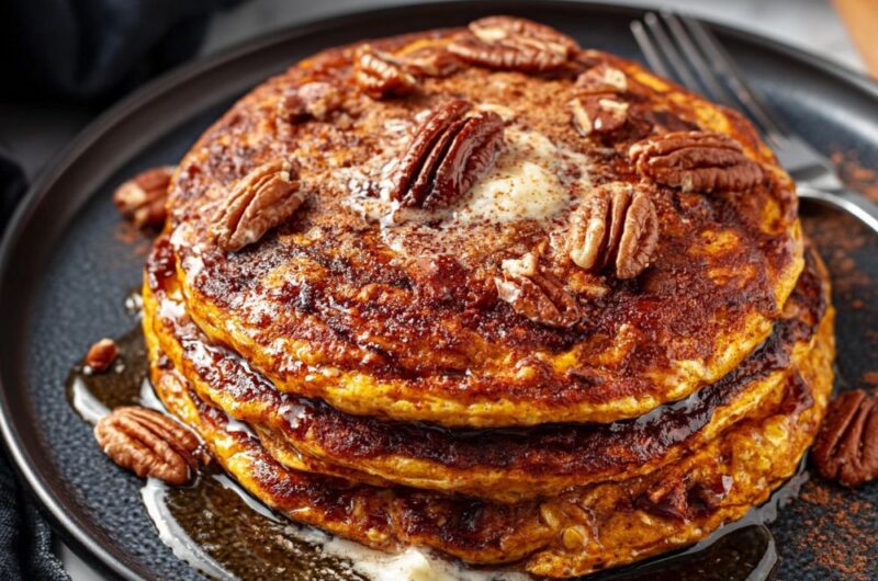 Cracker Barrel Pumpkin Pecan Pancakes Recipe
