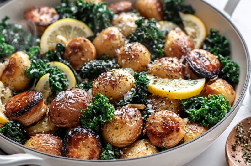 Cracker Barrel Sausage Potato and Kale Bake Recipe