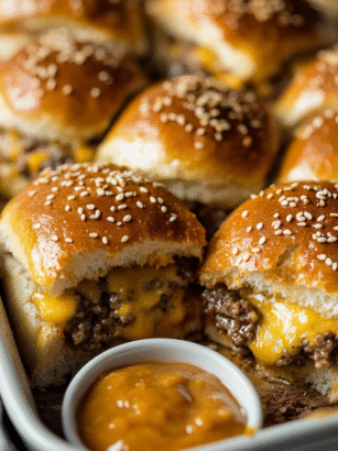 Cheeseburger Sliders – Easy McDonald’s Copycat