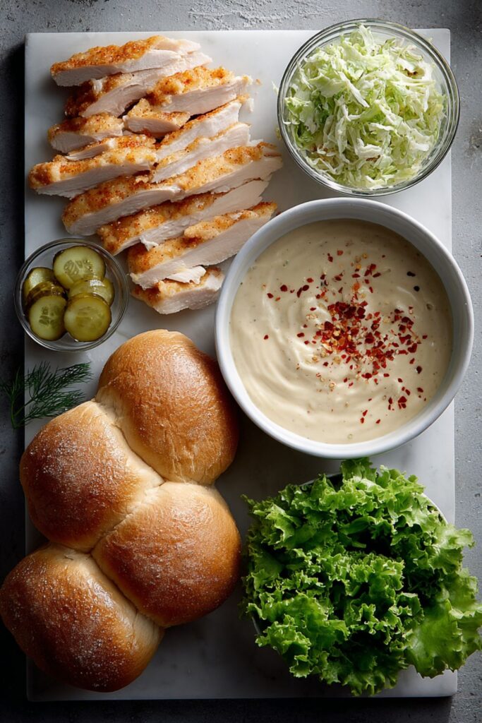 Spicy Crispy Chicken Sandwich Recipe