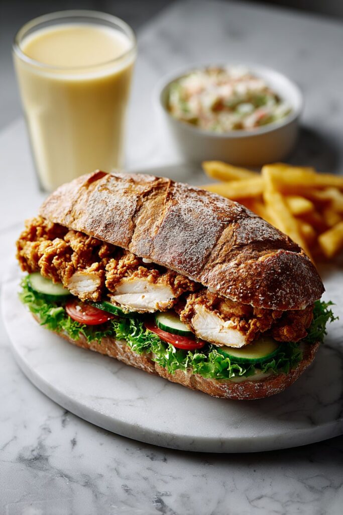 Spicy Crispy Chicken Sandwich Recipe