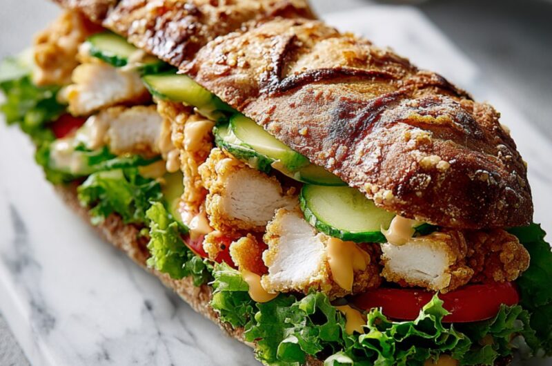 Spicy Crispy Chicken Sandwich Recipe