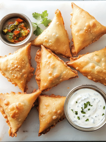 Chicken samosas – Easy Cheesecake Factory Copycat