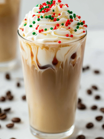 Iced Sugar Cookie Latte– Easy Starbucks Copycat