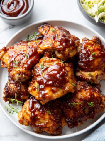 Slow-Cooked BBQ Chicken Thighs Recipe