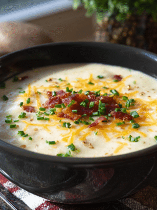 Loaded Baked Potato Soup Recipe