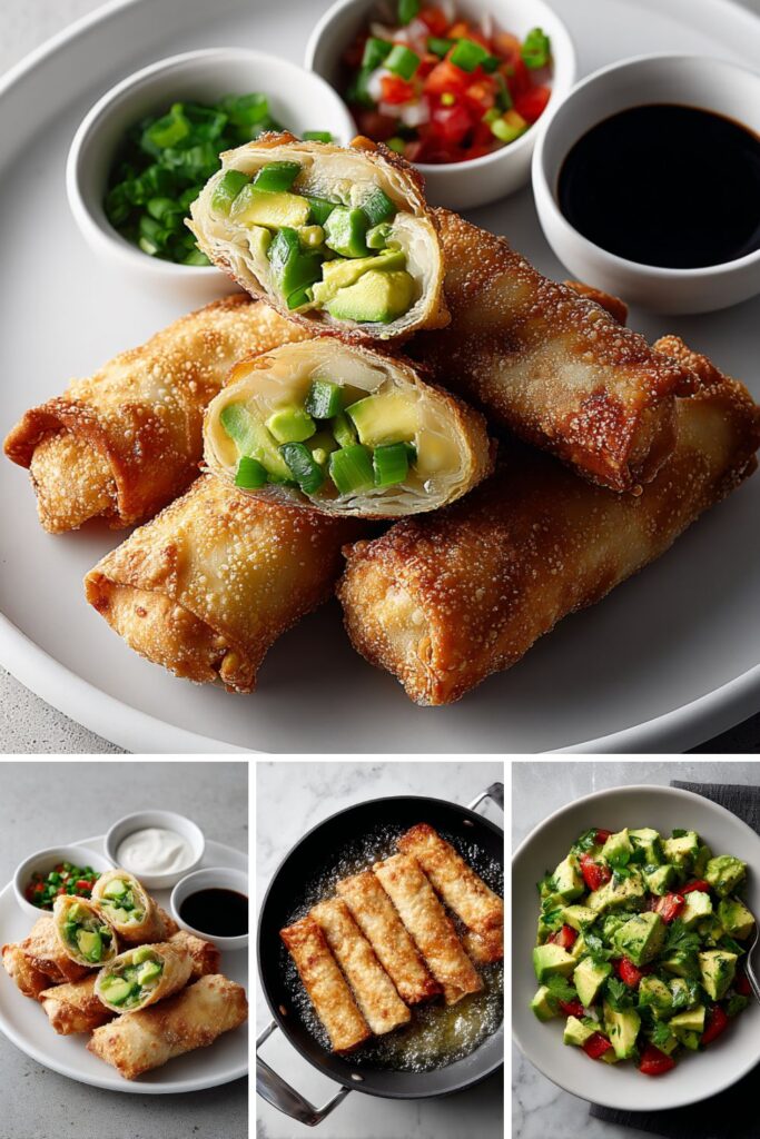 Avocado Egg Rolls Recipe