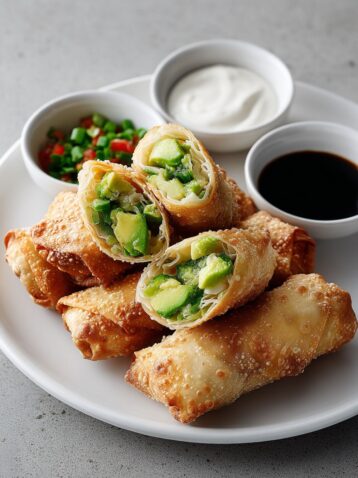 Avocado Egg Rolls Recipe