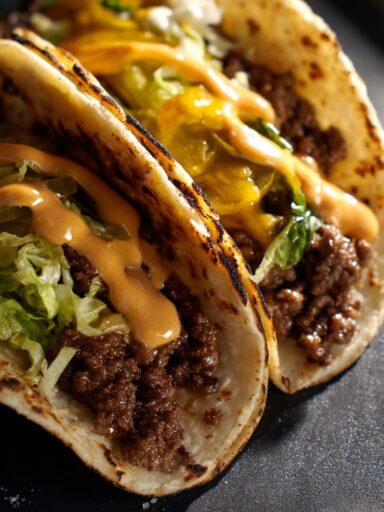Big Mac Tacos Recipe