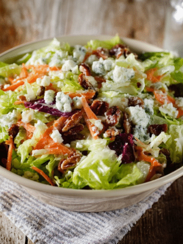 Blue Cheese Pecan Chopped Salad Recipe