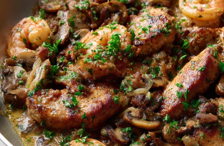 Bourbon Street Chicken and Shrimp Recipe
