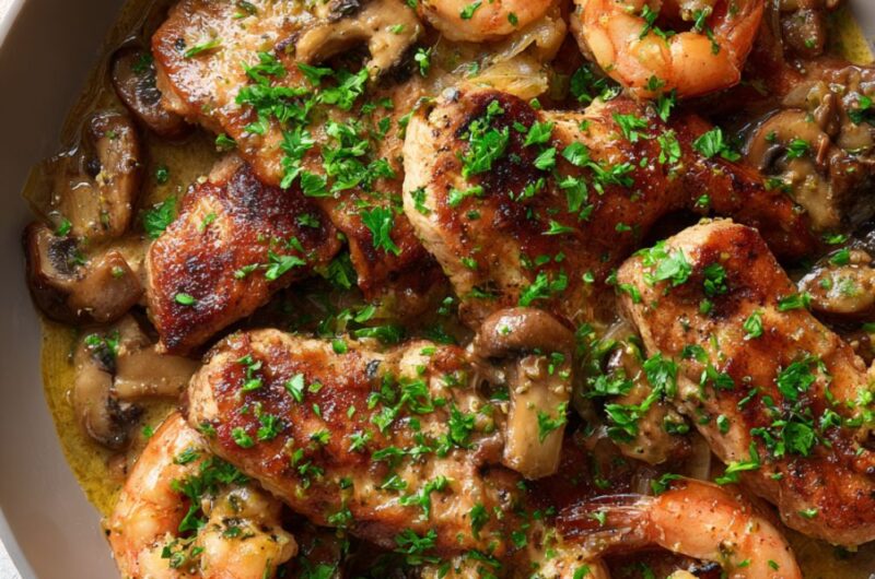 Bourbon Street Chicken and Shrimp Recipe