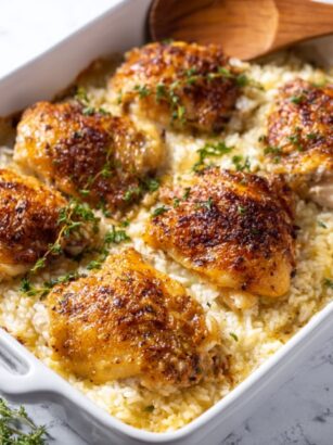 Buttermilk Chicken and Rice Casserole Recipe