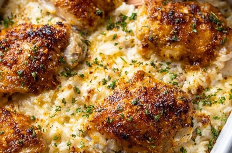 Buttermilk Chicken and Rice Casserole Recipe