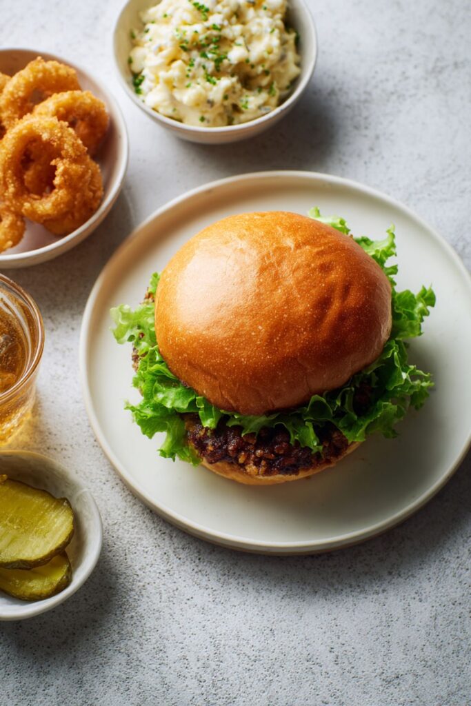 Caramelized Onion Burger Recipe
