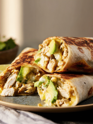 Chicken Avocado Wrap Recipe