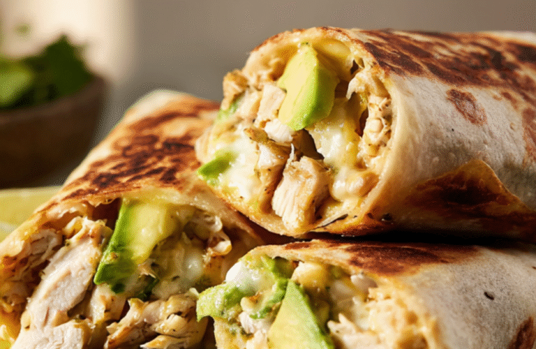 Chicken Avocado Wrap Recipe