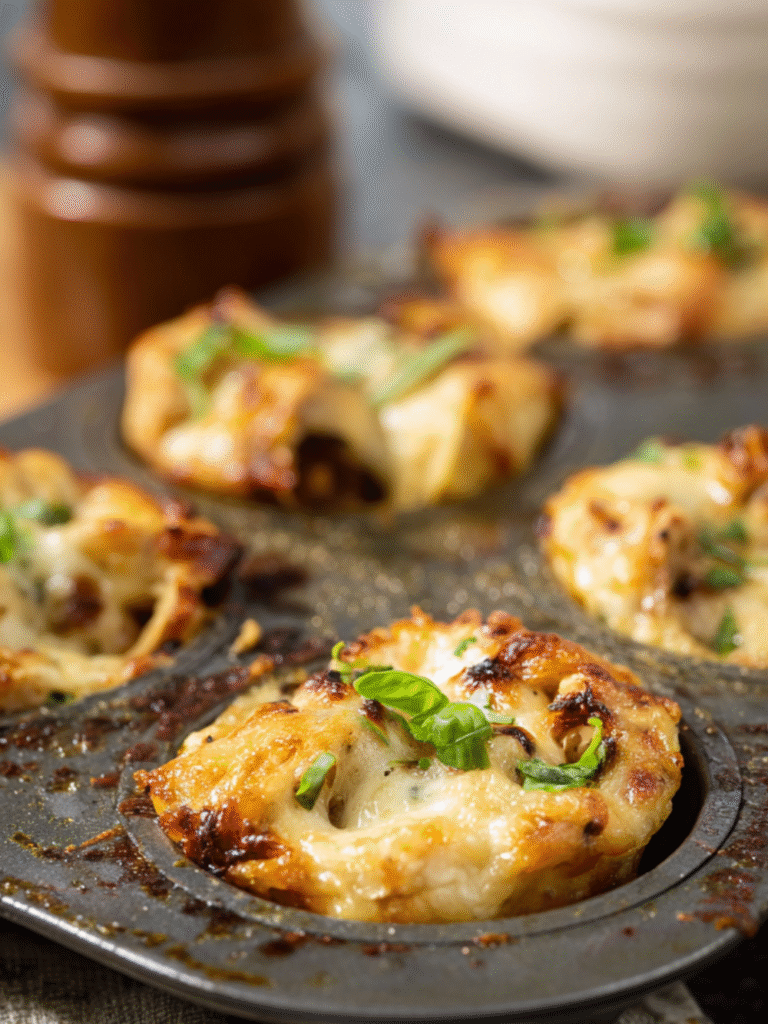 Chicken Alfredo Pizza Bowl Recipe