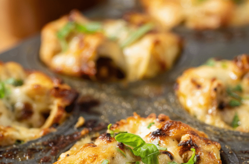 Chicken Alfredo Pizza Bowl Recipe