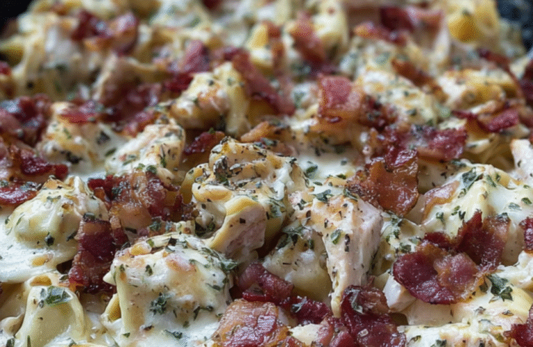 Chicken Alfredo Tortellini Recipe