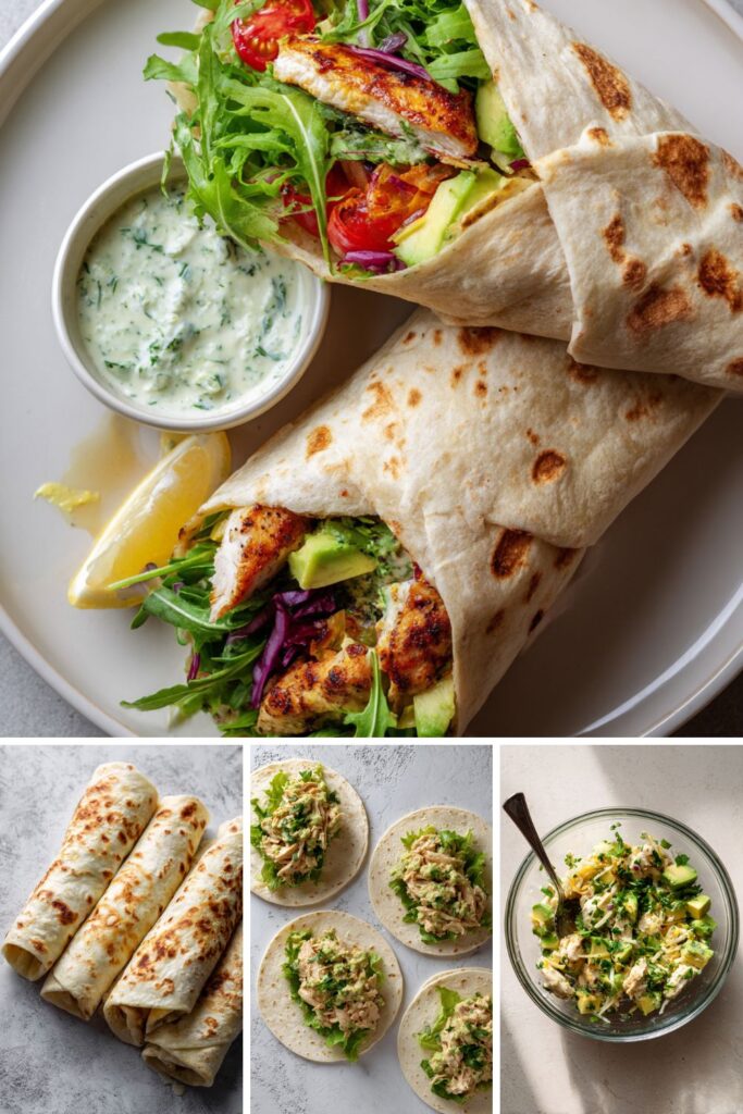 Chicken Avocado Wrap Recipe