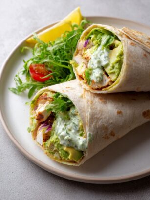 Chicken Avocado Wrap Recipe
