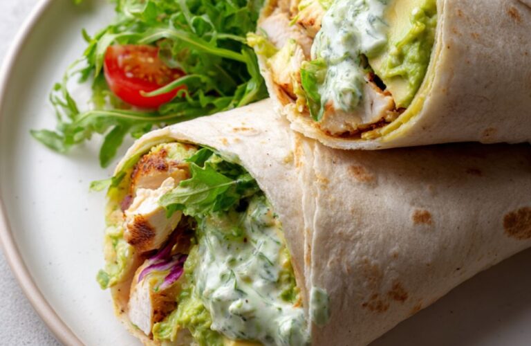 Chicken Avocado Wrap Recipe