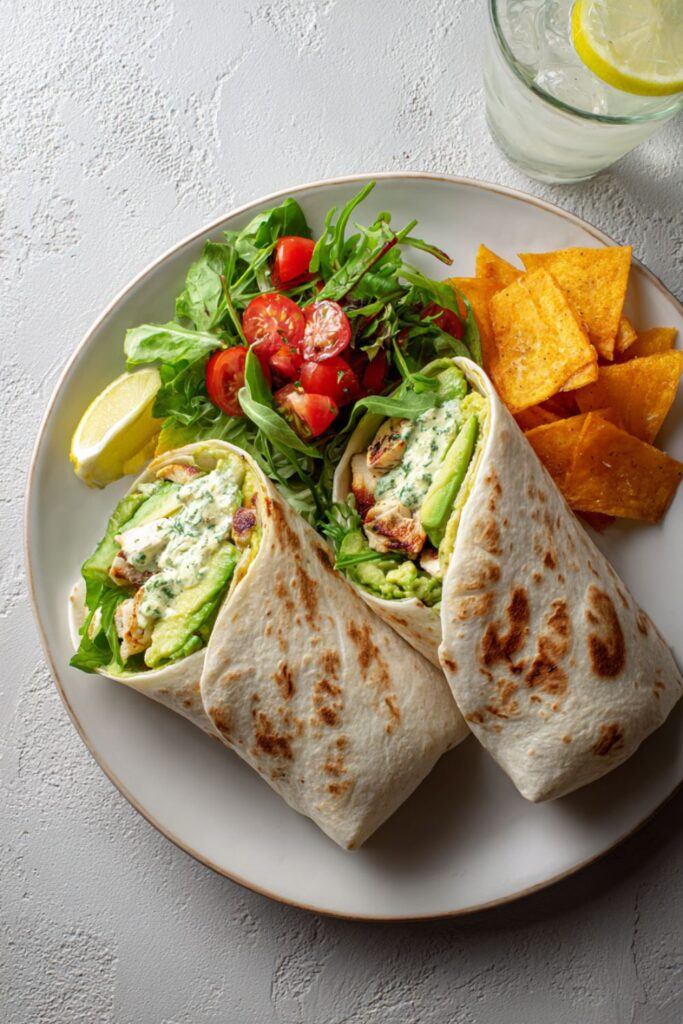 Chicken Avocado Wrap Recipe