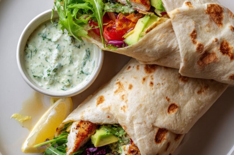 Chicken Avocado Wrap Recipe