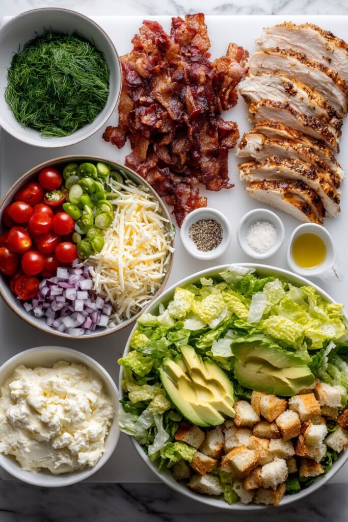 Chicken BLT Salad Recipe