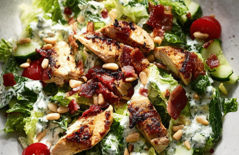 Chicken Bacon Ranch Salad Recipe