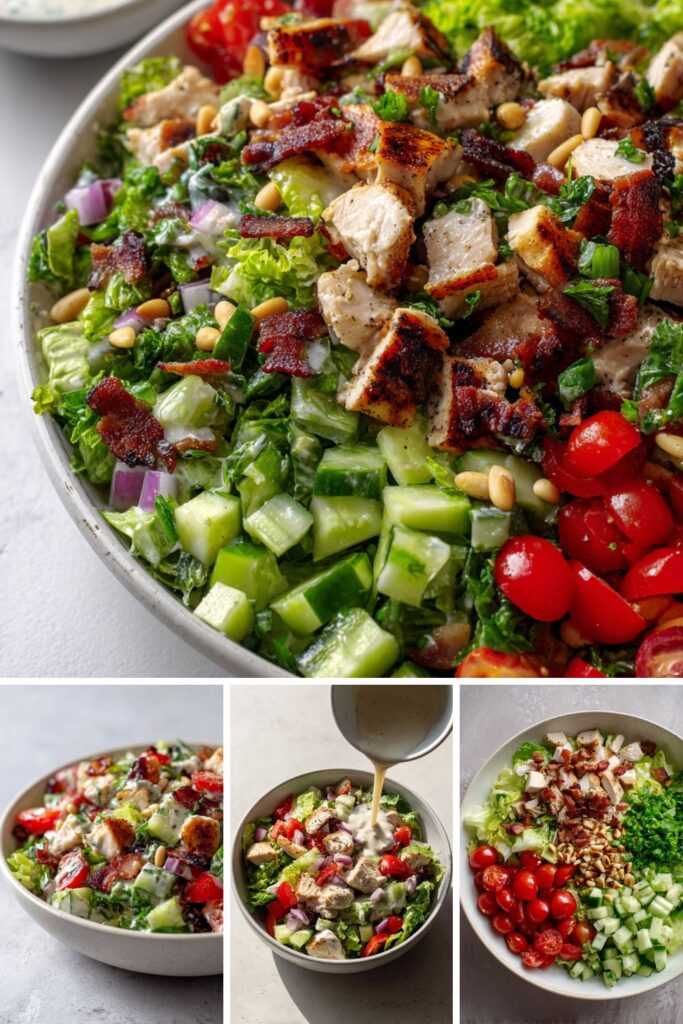 Chicken Bacon Ranch Salad Recipe