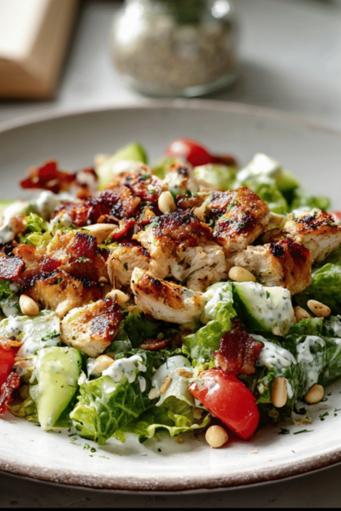 Chicken Bacon Ranch Salad Recipe