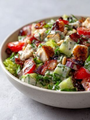 Chicken Bacon Ranch Salad Recipe