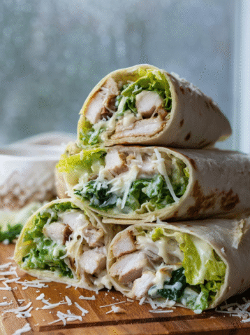 Chicken Caesar Wrap Recipe