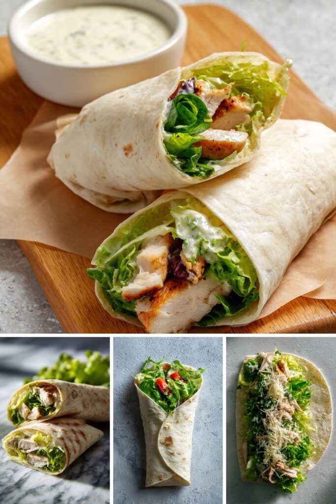 Chicken Caesar Wrap Recipe