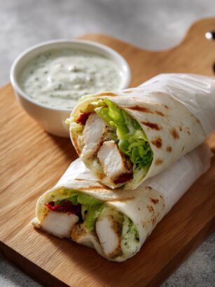 Chicken Caesar Wrap Recipe
