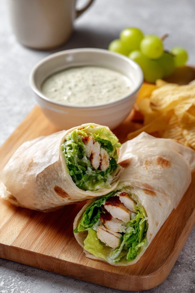 Chicken Caesar Wrap Recipe