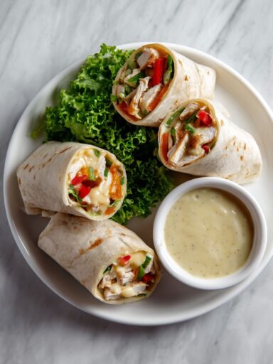 Chicken Fajita Rollup Recipe