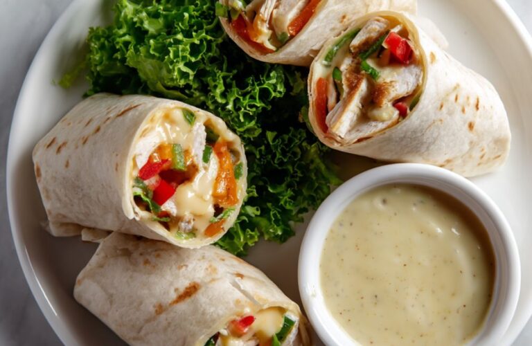 Chicken Fajita Rollup Recipe
