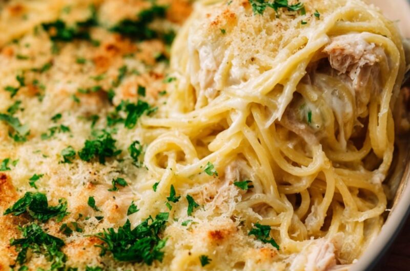 Chicken Tetrazzini Bake Recipe