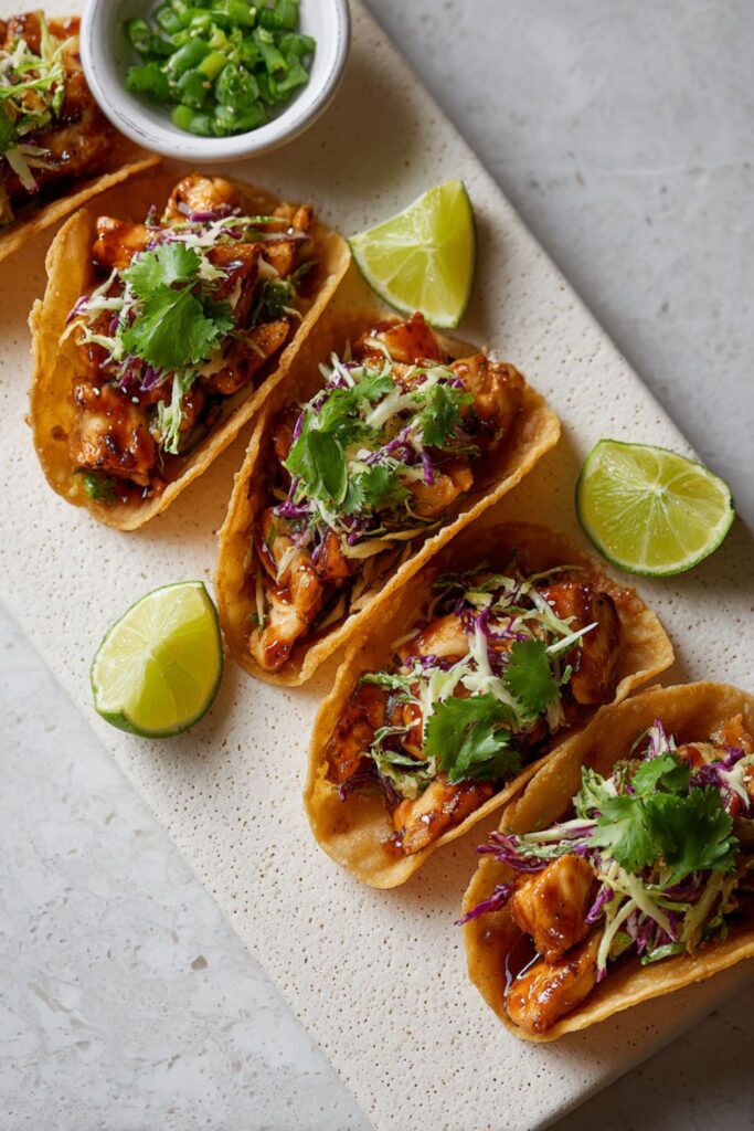 Chicken Wonton Tacos Recipe